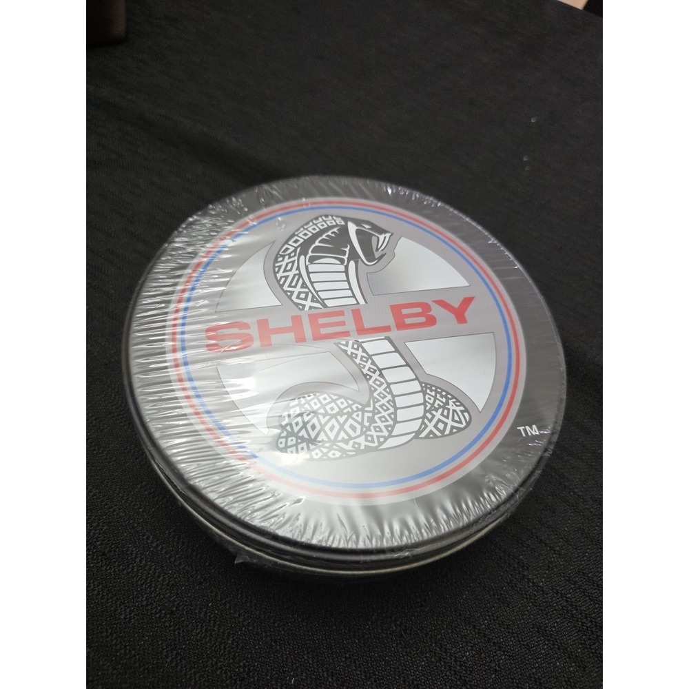 Shelby Cobra Mustang 4 Pack Crew Socks in Collectible Tin Box Ripple Junction - Picture 5 of 5